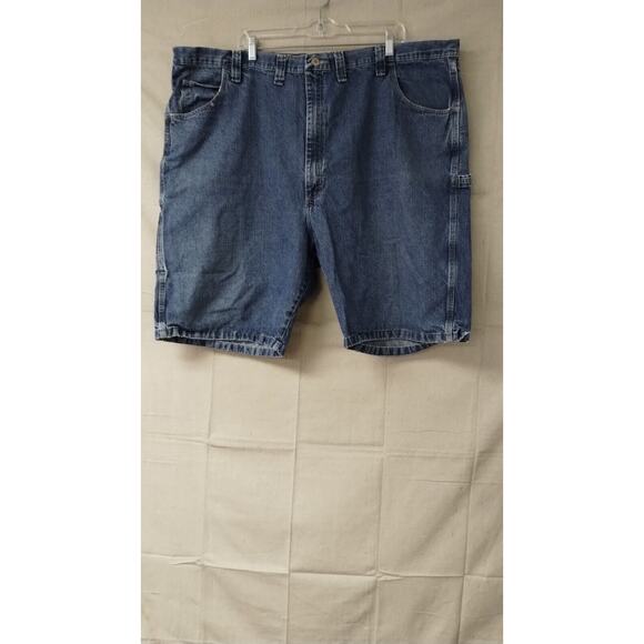 GAP 1969 Shorts Mens 30r Blue Dark Wash Perfect Boot Measured 32 - Picture 1 of 9